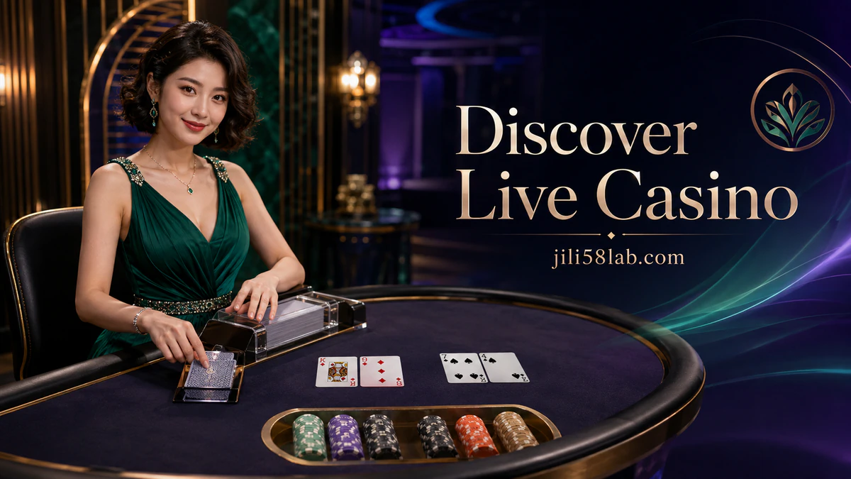 JILI58 online casino live-table scene during the final open betting state